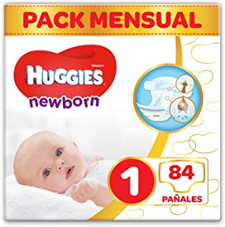 Huggies Newborn Panales Recien Nacido Talla 1 (2-5 kg) - 84 panales