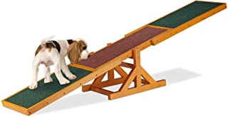 Relaxdays Balancin Perro- Dog Agility- Entrenamiento- Mascotas Grandes y Pequenas- 1 Ud- 54 x 180 x 30 cm- Multicolor